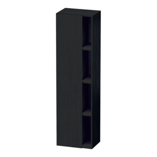 Duravit Hochschrank DuraStyle 50x36x180cm, Tür links, Eiche schwarz