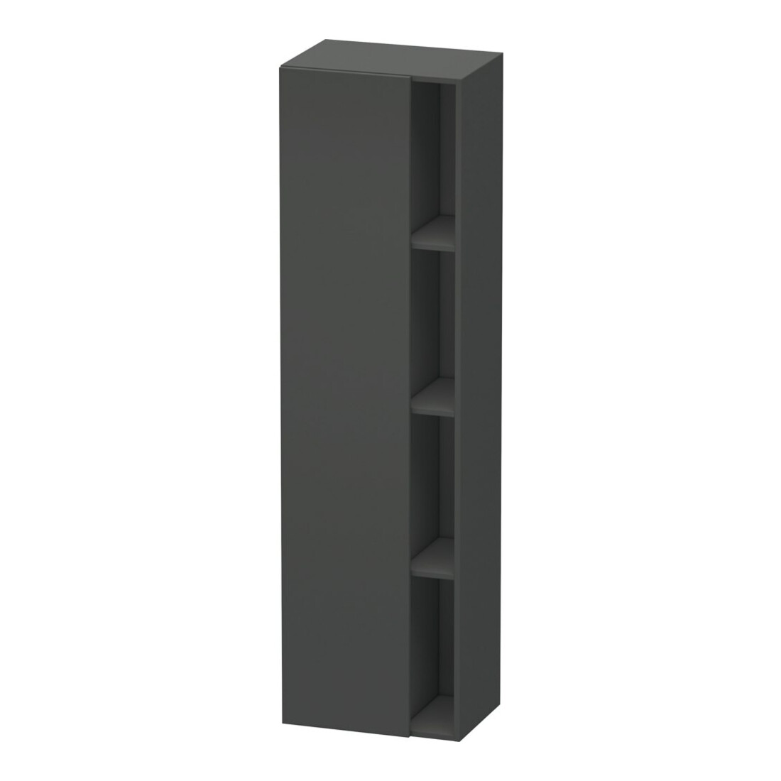 Duravit Hochschrank DuraStyle 50x36x180cm, Tür links, graphit matt