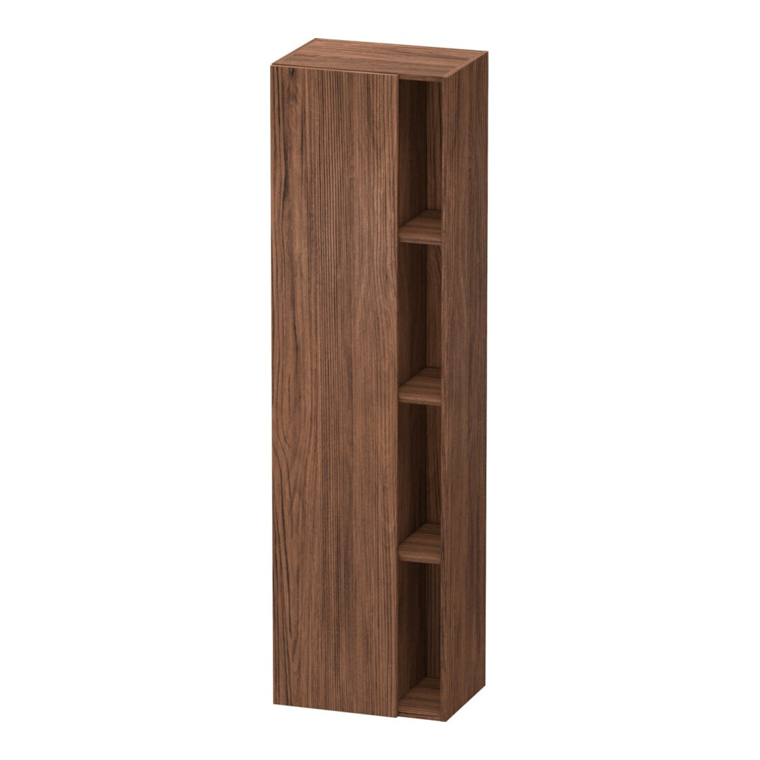 Duravit Hochschrank DuraStyle 50x36x180cm, Tür links, nussbaum dunkel
