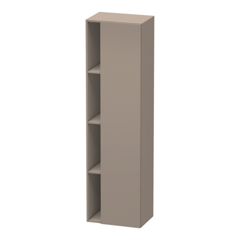 Duravit Hochschrank DuraStyle 50x36x180cm, Tür rechts, basalt matt
