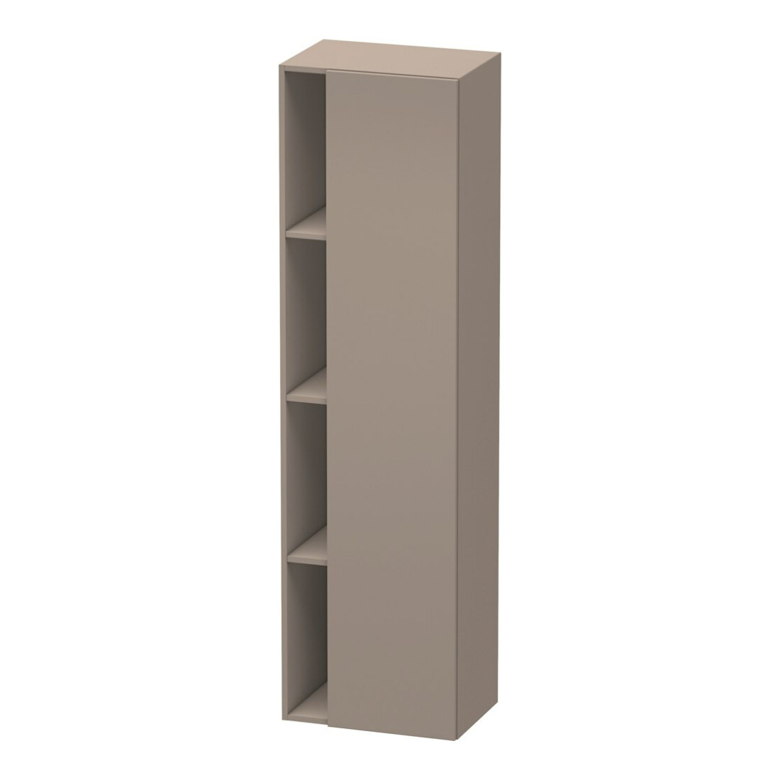 Duravit Hochschrank DuraStyle 50x36x180cm, Tür rechts, basalt matt