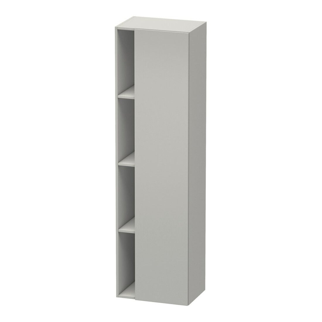 Duravit Hochschrank DuraStyle 50x36x180cm, Tür rechts, betongrau matt