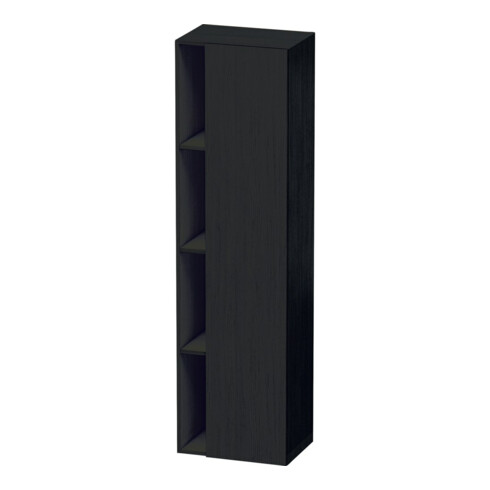 Duravit Hochschrank DuraStyle 50x36x180cm, Tür rechts, Eiche schwarz