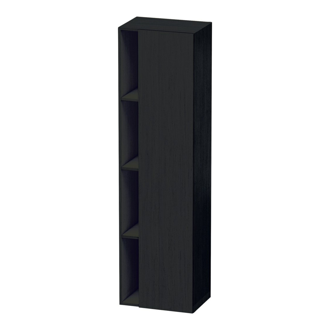 Duravit Hochschrank DuraStyle 50x36x180cm, Tür rechts, Eiche schwarz