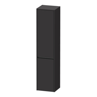Duravit Hochschrank Ketho.2 40x36x176cm, 2 T, Anschl li, graph matt