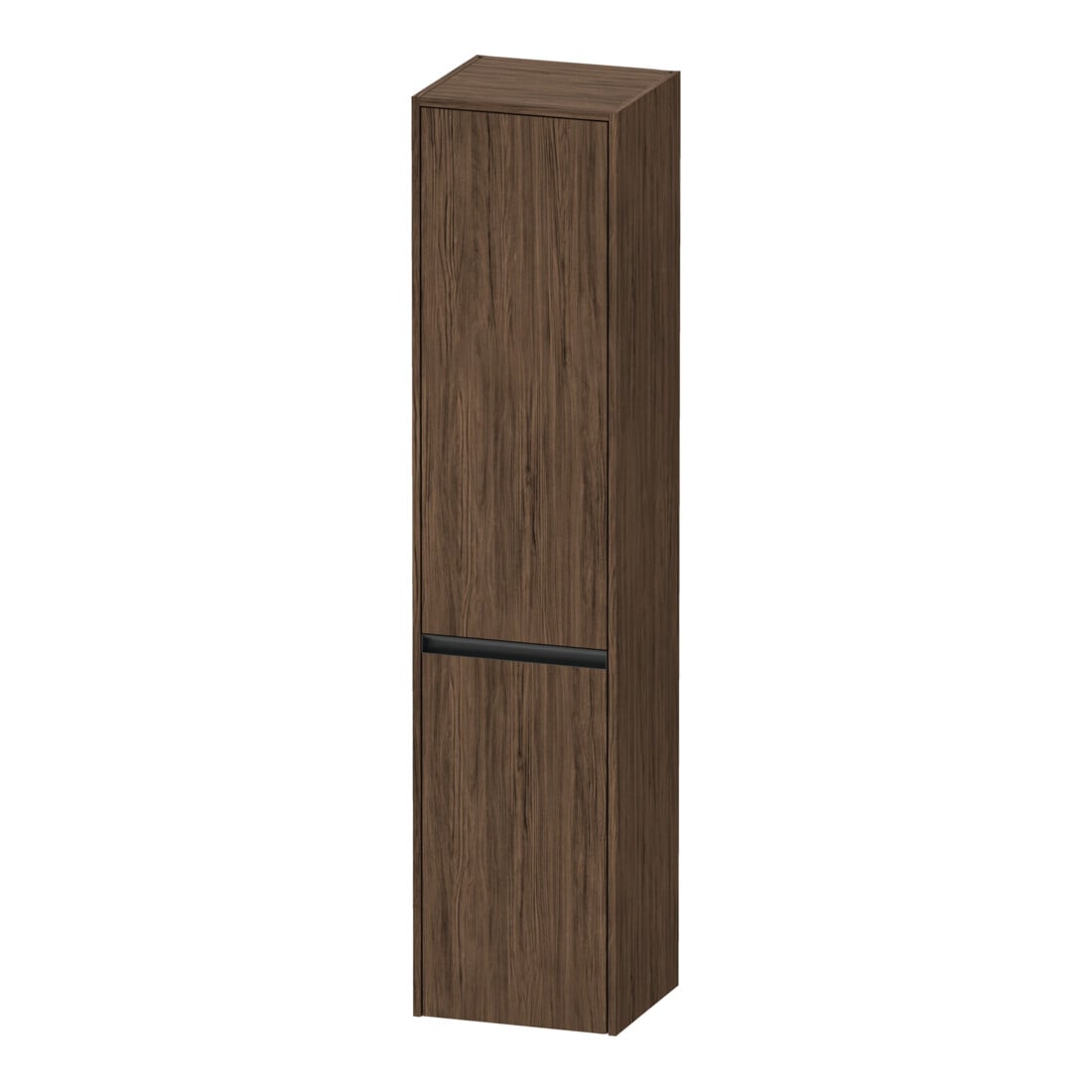 Duravit Hochschrank Ketho.2 40x36x176cm, 2 T, Anschl li, Nussb dkl.