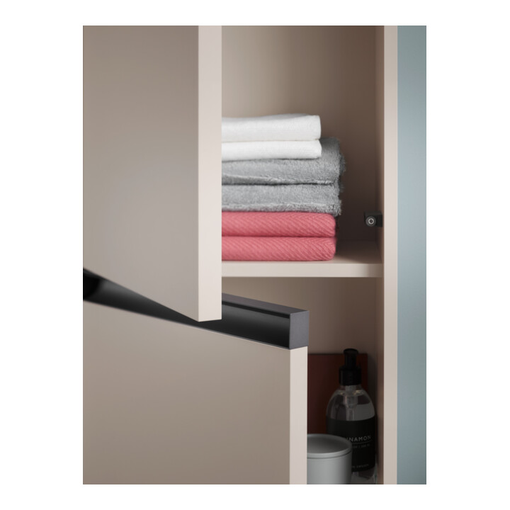 Duravit Hochschrank Ketho.2 40x36x176cm, 2 Tür., Anschl li, Tau matt