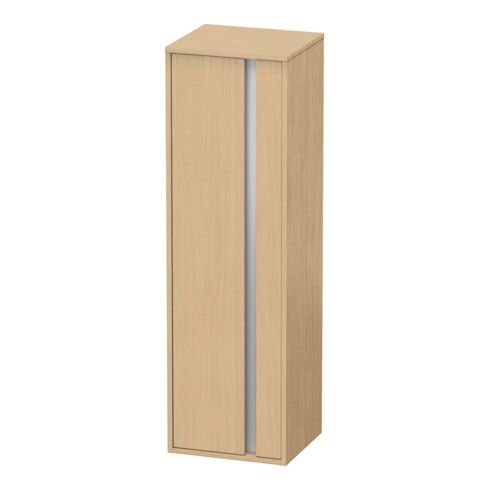 Duravit Hochschrank Ketho 40x36cm, links, Eiche natur, 1 Tür