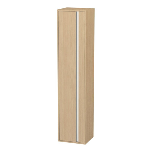 Duravit Hochschrank Ketho 40x36cm, links, Eiche natur, 1 Tür
