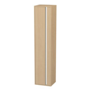 Duravit Hochschrank Ketho 40x36cm, links, Eiche natur, 1 Tür