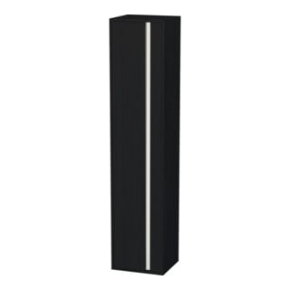 Duravit Hochschrank Ketho 40x36cm, links, Eiche schwarz, 1 Tür