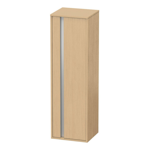 Duravit Hochschrank Ketho 40x36cm, rechts, Eiche natur, 1 Tür