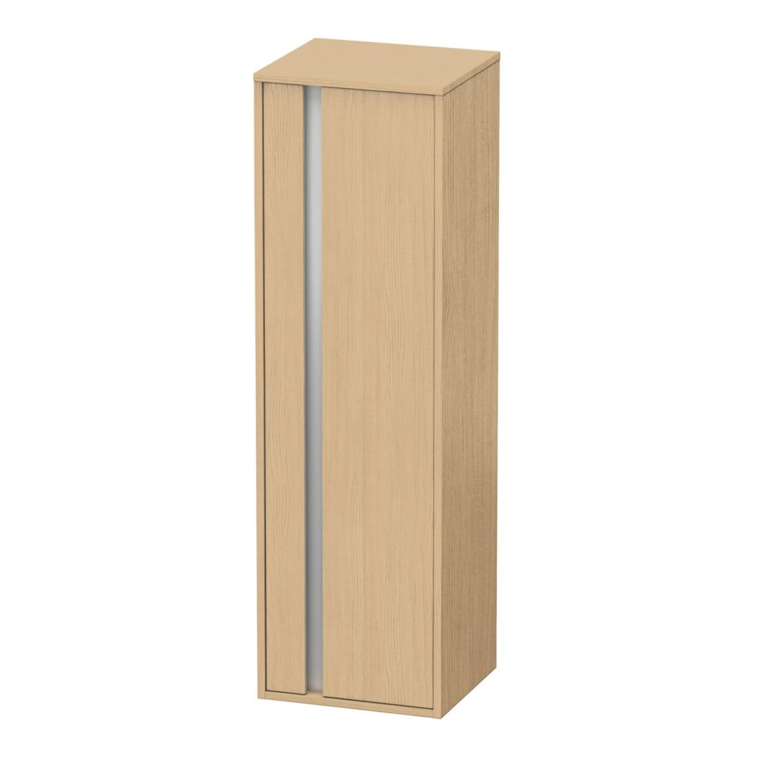 Duravit Hochschrank Ketho 40x36cm, rechts, Eiche natur, 1 Tür