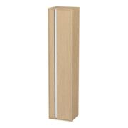 Duravit Hochschrank Ketho 40x36cm, rechts, Eiche natur, 1 Tür