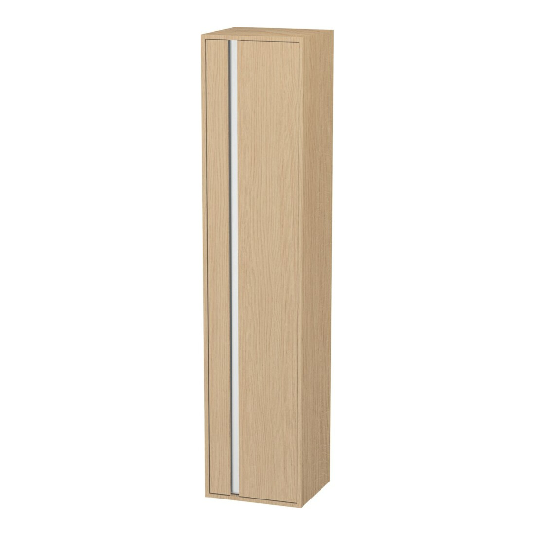 Duravit Hochschrank Ketho 40x36cm, rechts, Eiche natur, 1 Tür