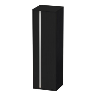 Duravit Hochschrank Ketho 40x36cm, rechts, Eiche schwarz, 1 Tür