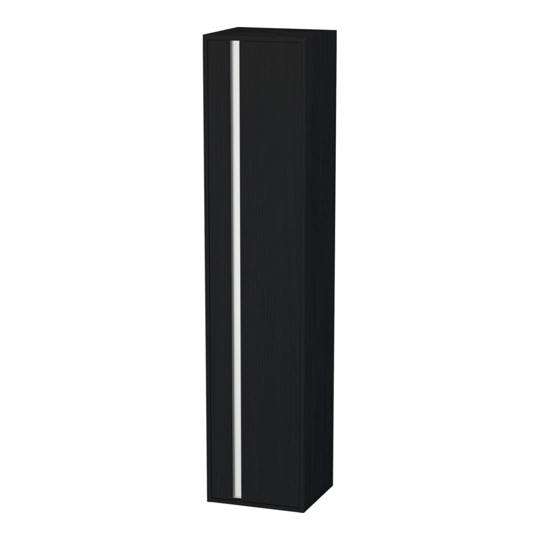 Duravit Hochschrank Ketho 40x36cm, rechts, Eiche schwarz, 1 Tür