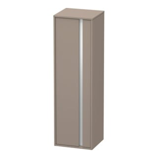 Duravit Hochschrank Ketho 40x36cm, Tür links, basalt matt
