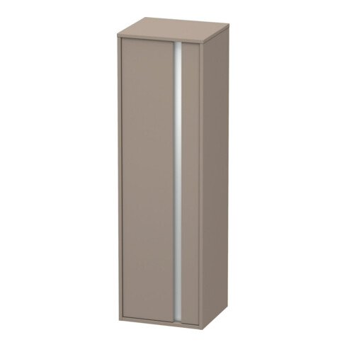 Duravit Hochschrank Ketho 40x36cm, Tür links, basalt matt