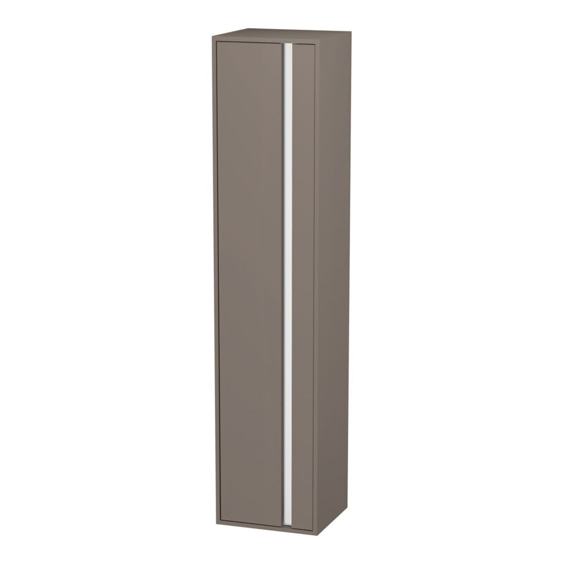Duravit Hochschrank Ketho 40x36cm, Tür links, basalt matt