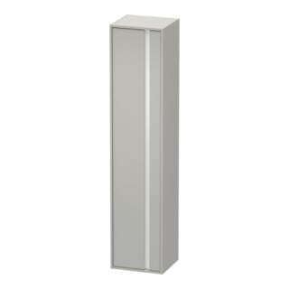 Duravit Hochschrank Ketho 40x36cm, Tür links, betongrau matt