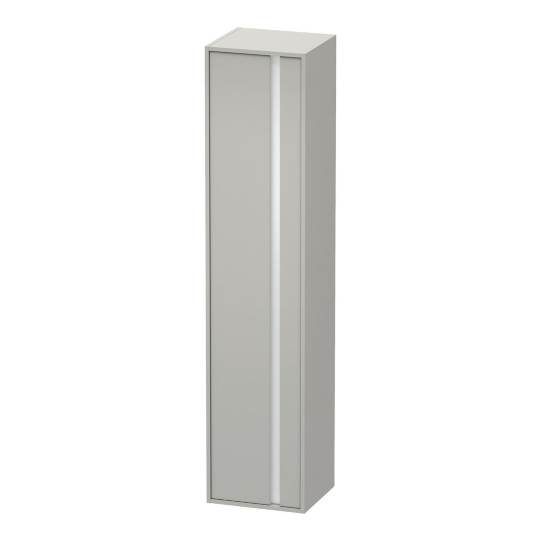 Duravit Hochschrank Ketho 40x36cm, Tür links, betongrau matt