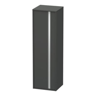 Duravit Hochschrank Ketho 40x36cm, Tür links, graphit matt
