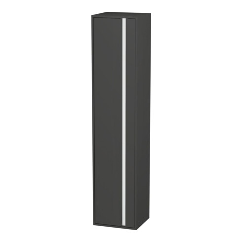 Duravit Hochschrank Ketho 40x36cm, Tür links, graphit matt