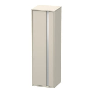 Duravit Hochschrank Ketho 40x36cm, Tür links, Taupe