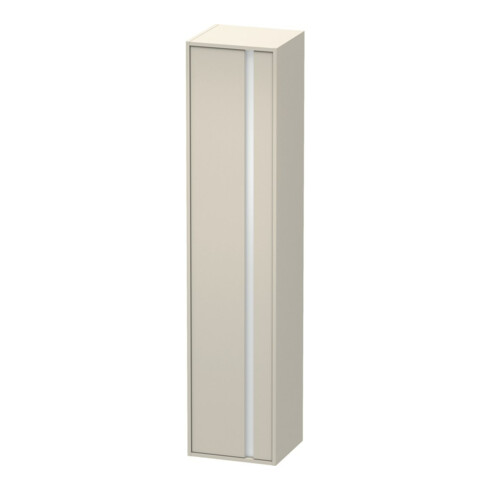 Duravit Hochschrank Ketho 40x36cm, Tür links, Taupe