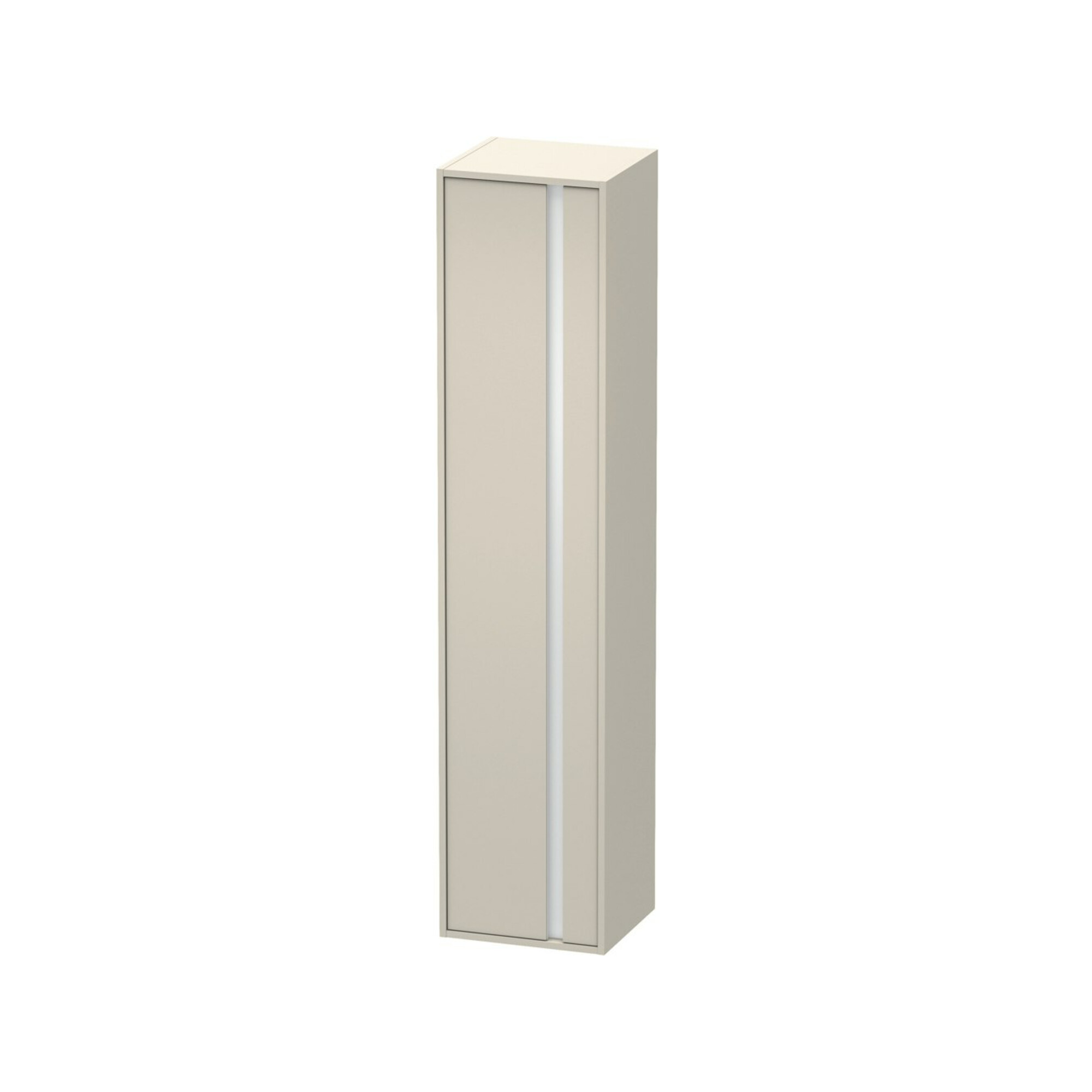 Duravit Hochschrank Ketho 40x36cm, Tür links, Taupe