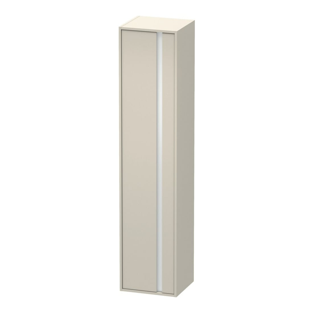 Duravit Hochschrank Ketho 40x36cm, Tür links, Taupe