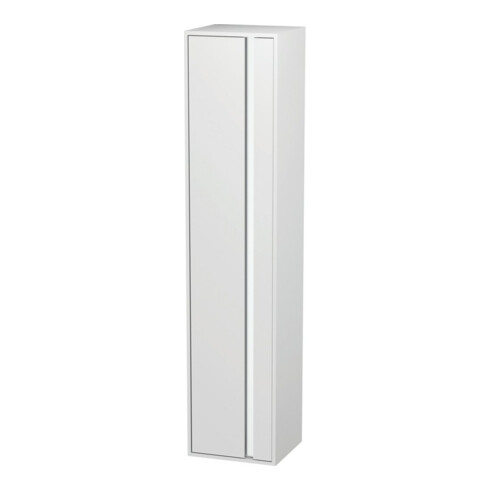 Duravit Hochschrank Ketho 40x36cm, Tür links, weiß matt