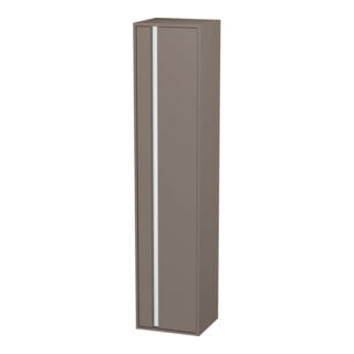 Duravit Hochschrank Ketho 40x36cm, Tür rechts, basalt matt