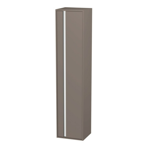 Duravit Hochschrank Ketho 40x36cm, Tür rechts, basalt matt