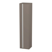 Duravit Hochschrank Ketho 40x36cm, Tür rechts, basalt matt