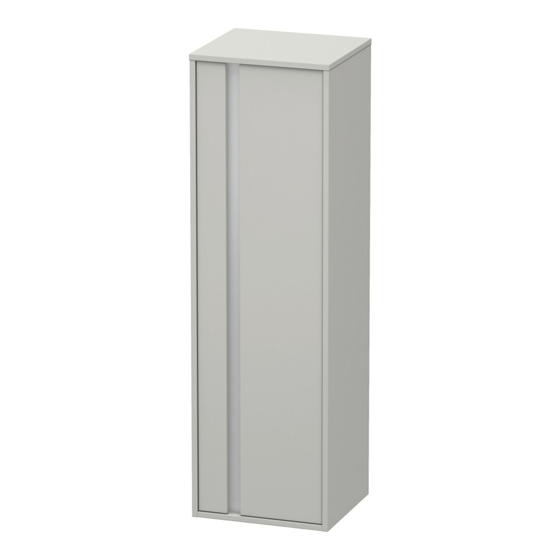 Duravit Hochschrank Ketho 40x36cm, Tür rechts, betongrau matt
