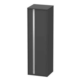 Duravit Hochschrank Ketho 40x36cm, Tür rechts, graphit matt