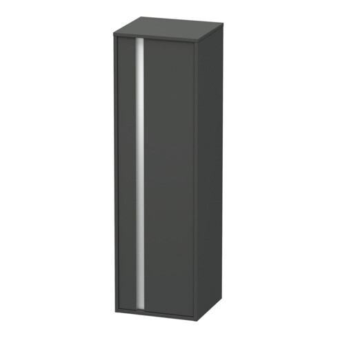 Duravit Hochschrank Ketho 40x36cm, Tür rechts, graphit matt