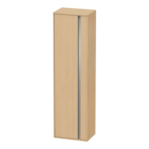 Duravit Hochschrank Ketho 50x36cm, links, Eiche natur, 1 Tür