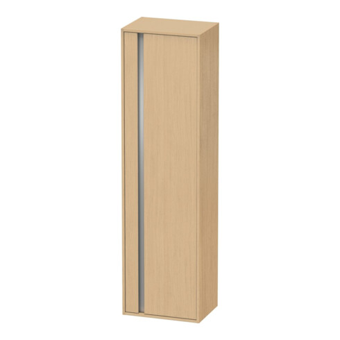 Duravit Hochschrank Ketho 50x36cm, rechts, Eiche natur, 1 Tür