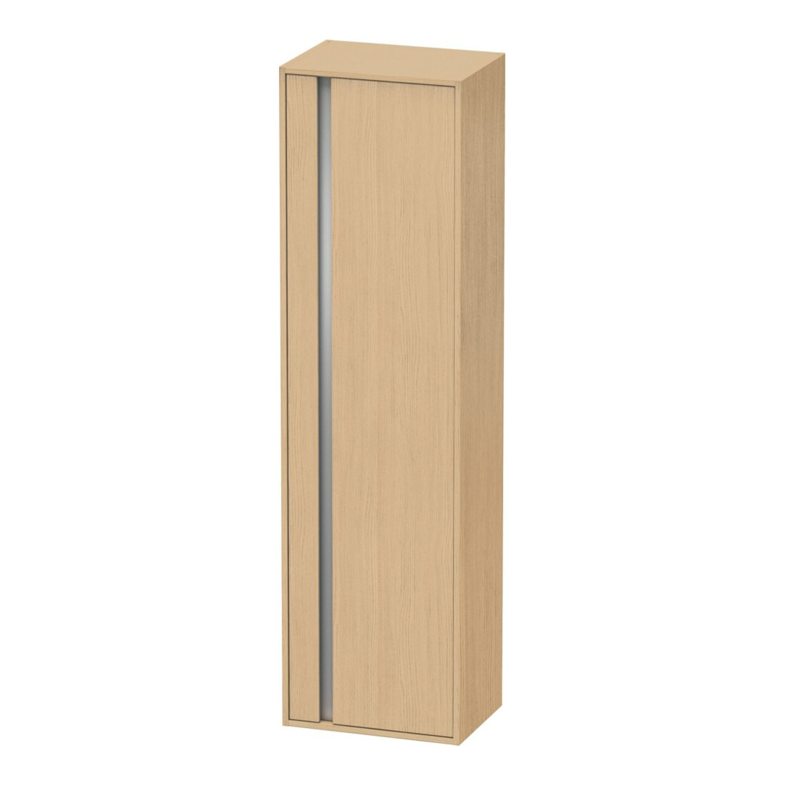 Duravit Hochschrank Ketho 50x36cm, rechts, Eiche natur, 1 Tür