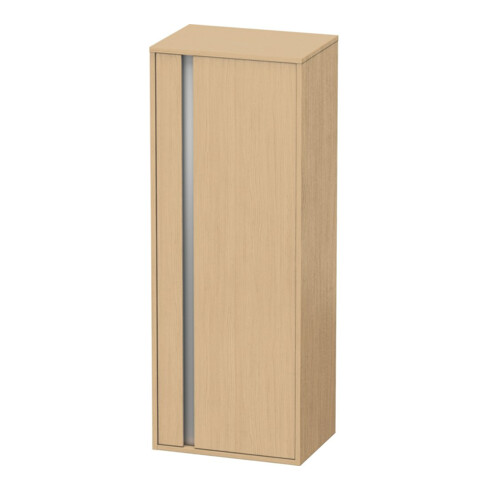 Duravit Hochschrank Ketho 50x36cm, rechts, Eiche natur, 1 Tür