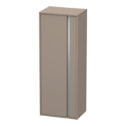 Duravit Hochschrank Ketho 50x36cm, Tür links, basalt matt