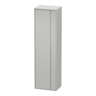 Duravit Hochschrank Ketho 50x36cm, Tür links, betongrau matt