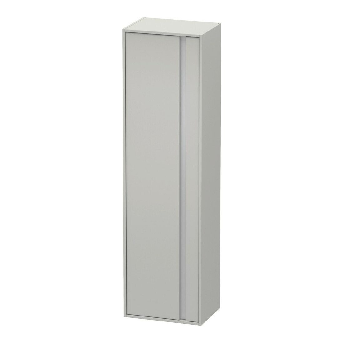 Duravit Hochschrank Ketho 50x36cm, Tür links, betongrau matt