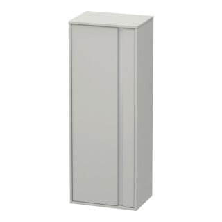 Duravit Hochschrank Ketho 50x36cm, Tür links, betongrau matt
