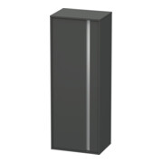 Duravit Hochschrank Ketho 50x36cm, Tür links, graphit matt