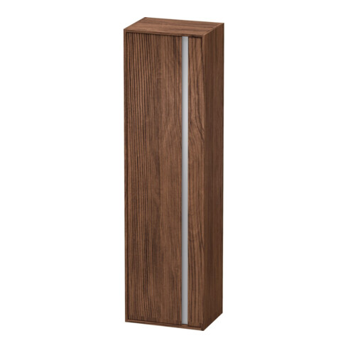 Duravit Hochschrank Ketho 50x36cm, Tür links, nussbaum dunkel