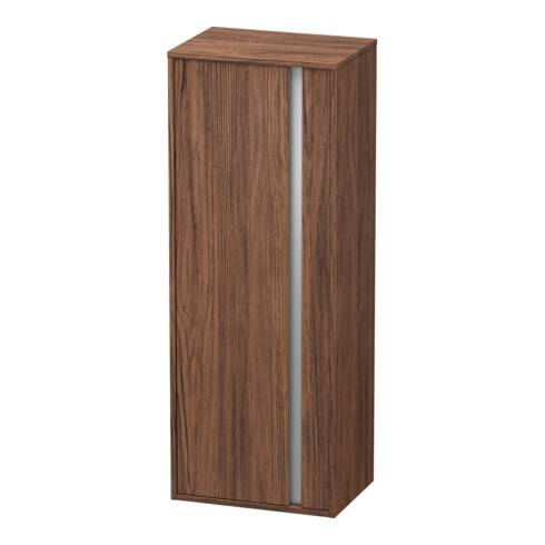 Duravit Hochschrank Ketho 50x36cm, Tür links, nussbaum dunkel